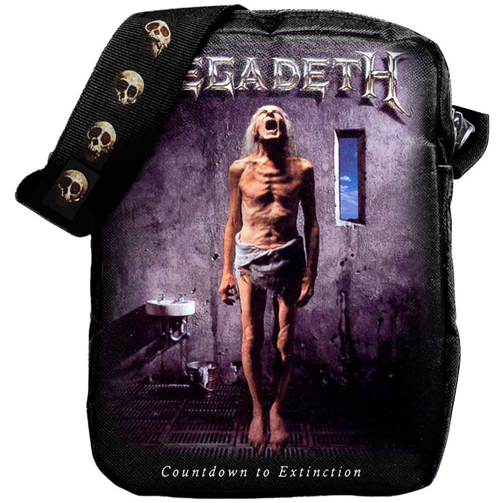 Rocksax Megadeth - Countdown To Extinction Crossbody tas - Multicolours